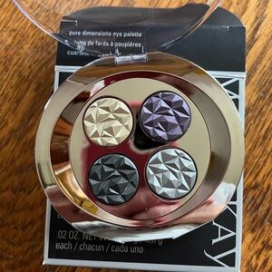 Discontinued Mary Kay pure dimensions eye color quad smoky Paris starlight. NIB